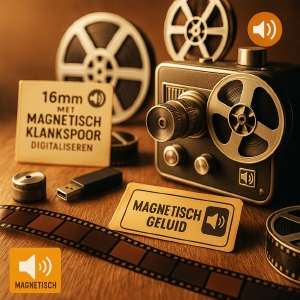16mm met magnetisch klankspoor digitaliseren