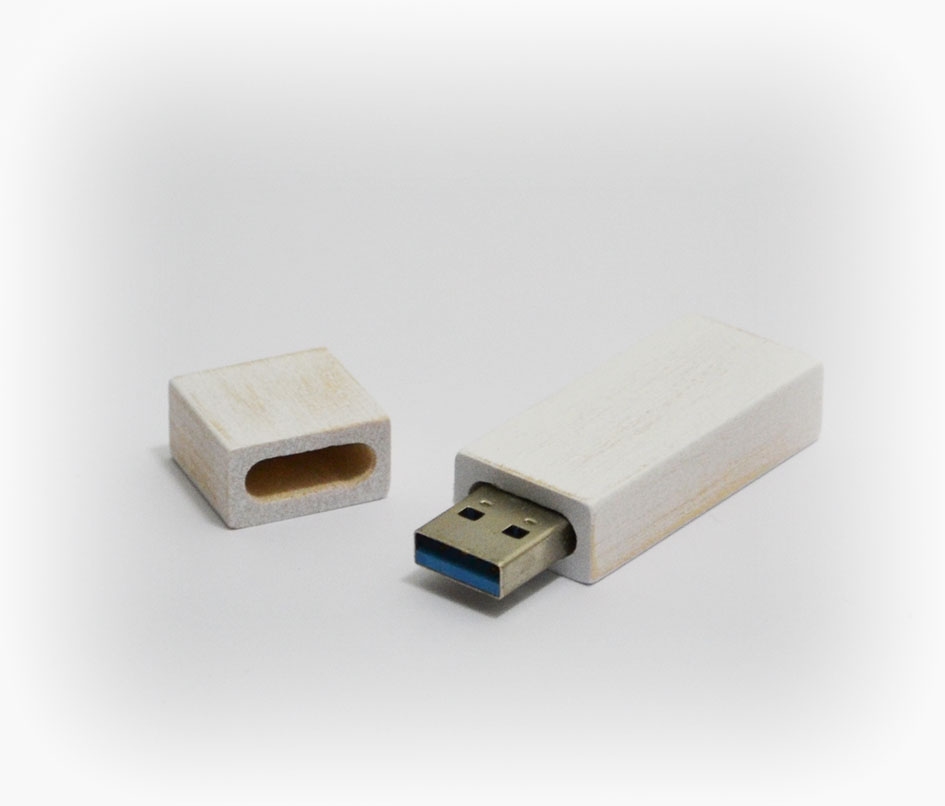 Houten USB geheugenstick